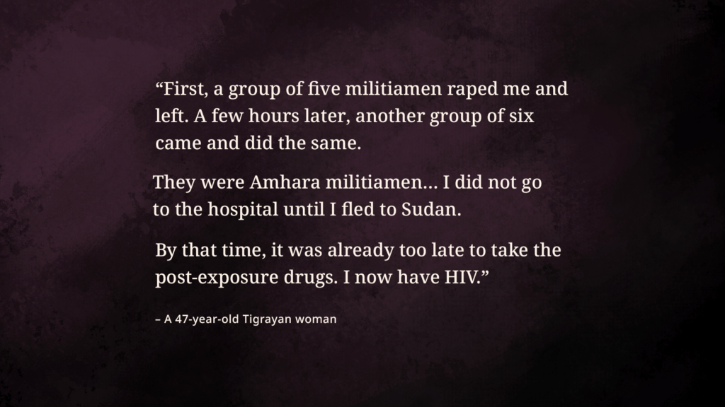 In Ethiopia’s Tigray, a Horrific Military Cooperation: Weaponised Rape 13