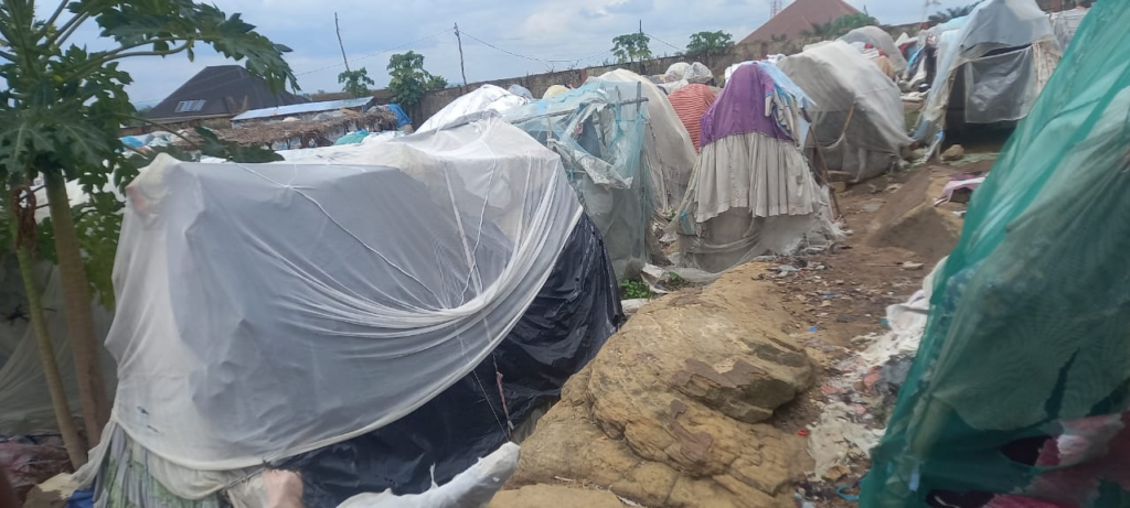 In Benue IDPs Camp, Refugees Sleep Awake on Their Feet When It Rains 4